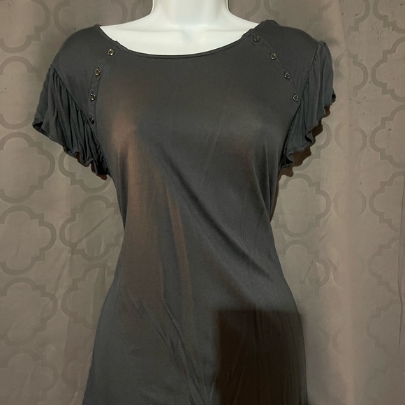 The loft curve flutter sleeve blouse - Picture 2 of 4